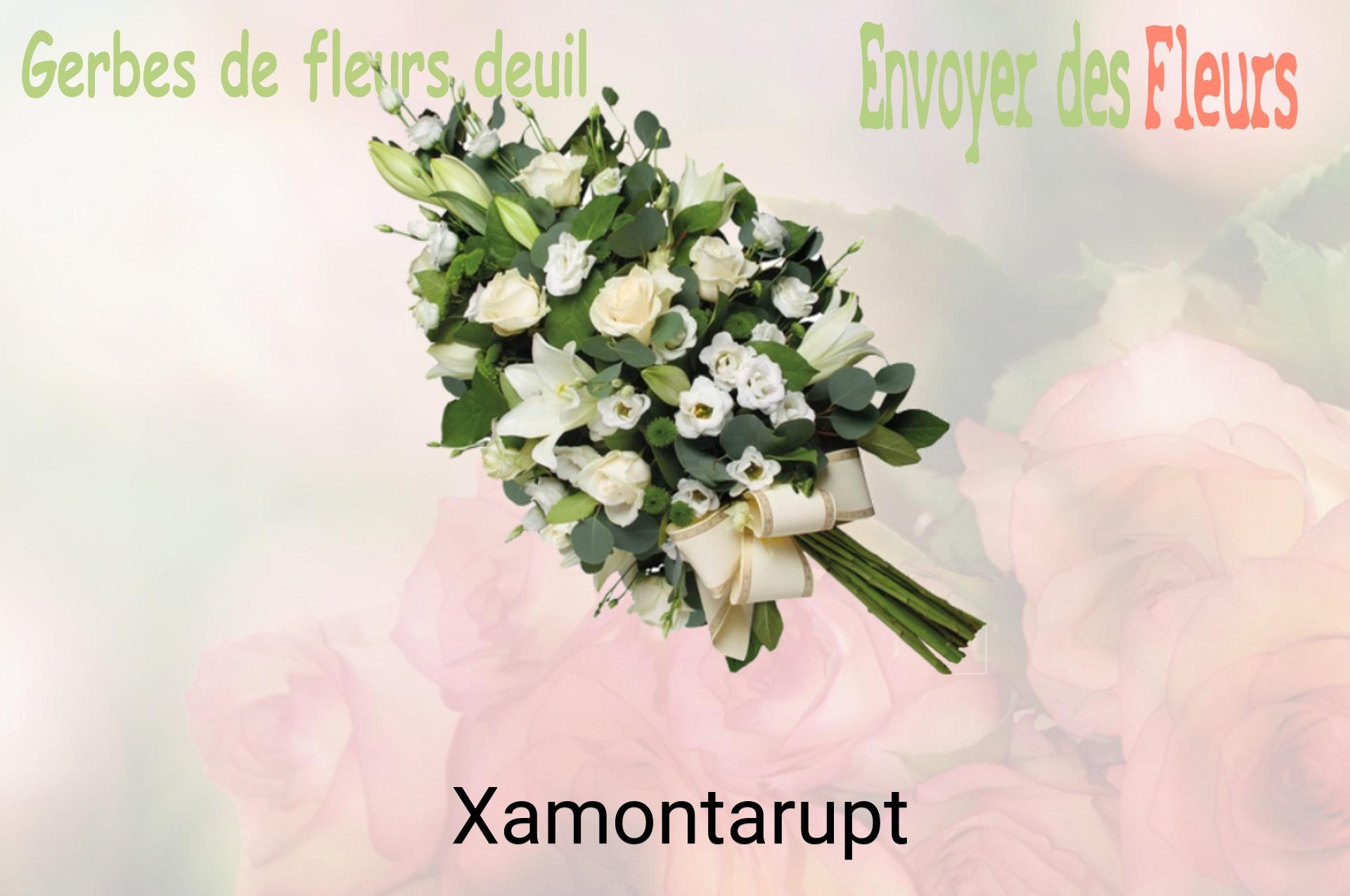 Gerbe de fleurs de deuil livrée à Xamontarupt